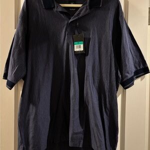 Nike Men's Dark Blue Polo Shirt